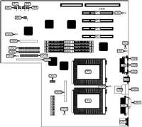 SIEMENS NIXDORF INFORMATIONSSYSTEME AG &nbsp; SYSTEM BOARD D1000