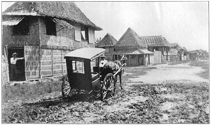 An Unimproved Street in the Filipino Quarter of Manila