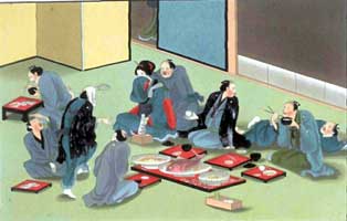 A TEA-HOUSE MERRY-MAKING