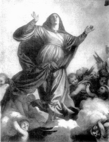 TITIAN. ACADEMY, VENICE

VIRGIN. FROM ASSUMPTION OF THE VIRGIN.