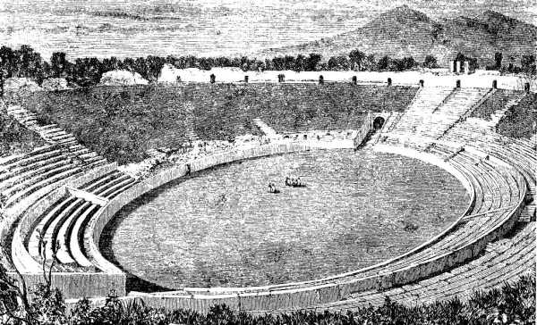 The Amphitheatre of Pompeii.