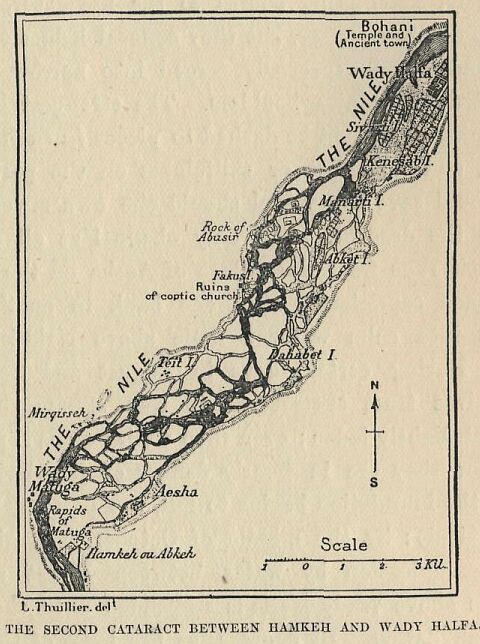 345.jpg the Second Cataract Between Hamkeh and Wady Halfa 