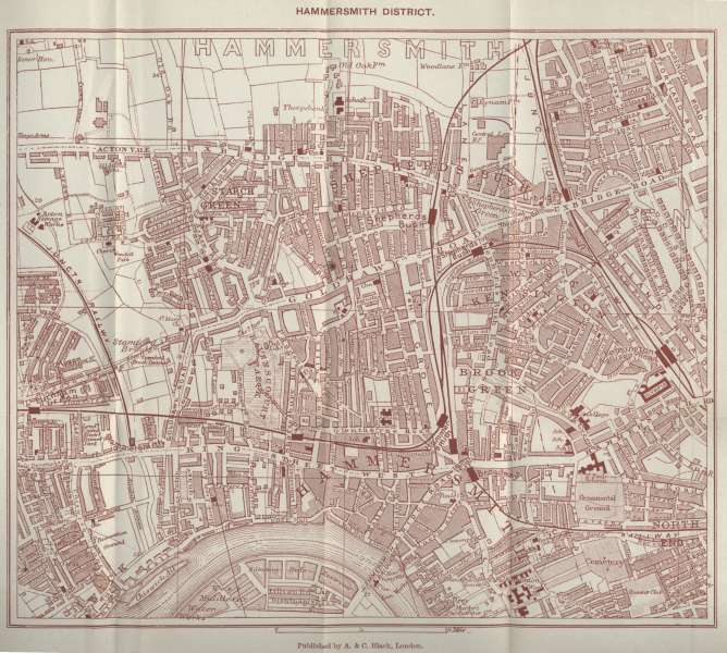 HAMMERSMITH DISTRICT.

Published by A. & C. Black, London.