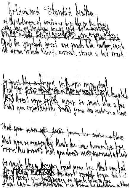 Manuscript of Epigrams