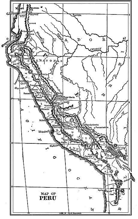 Map of Peru