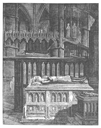 TOMB OF JOHN OF ELTHAM, ST. EDMUND'S CHAPEL.