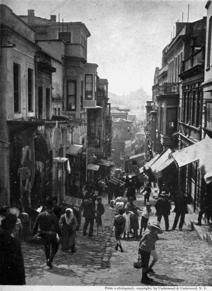 LOOKING DOWN STEP STREET, CONSTANTINOPLE