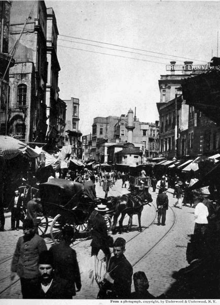 STREET SCENE IN CONSTANTINOPLE