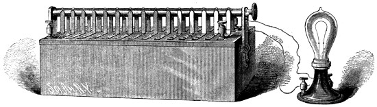 Faure storage battery