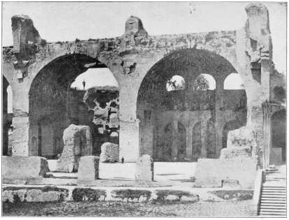 BASILICA OF MAXENTIUS AND CONSTANTINE, ROME.