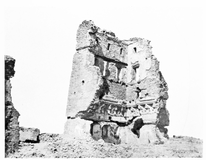 Fig. 40.—RAḲḲAH, PALACE.