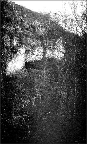 HYNA DEN AND BADGER HOLE, WOOKEY HOLE. Photo by Bamforth, Holmfirth.