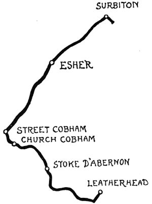 SURBITON to LEATHERHEAD