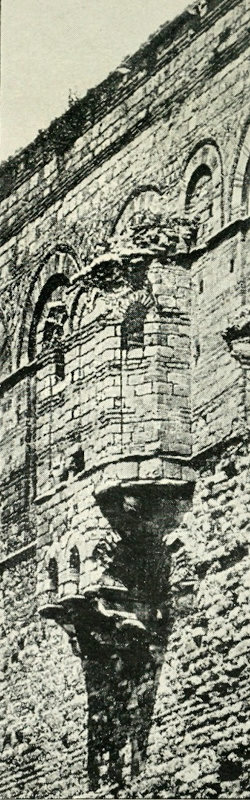 Balcony in the Southern Façade of the Palace of the Porphyrogenitus.