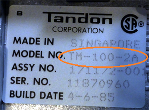 tandon_tm100-2_label.jpg